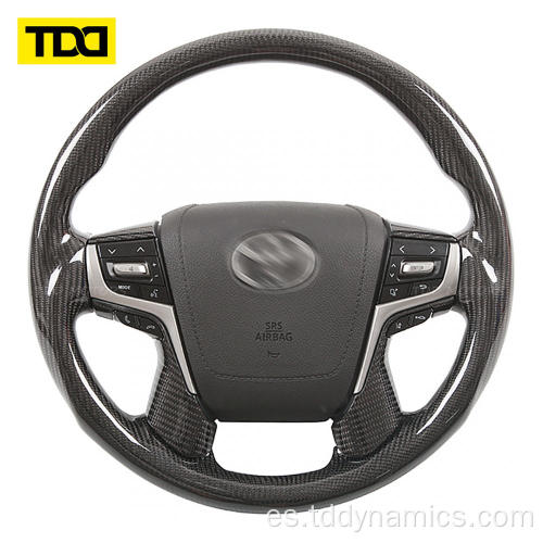 Volante de fibra de carbono para Toyota Landcruiser